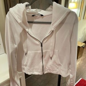 Abercrombie white hoodie